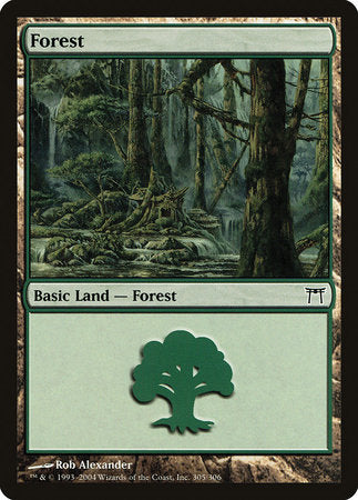 Forest (305) [Champions of Kamigawa] | Fandemonia Ltd