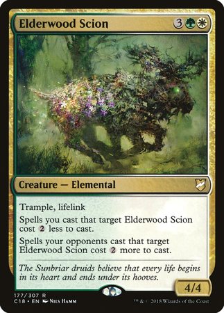 Elderwood Scion [Commander 2018] | Fandemonia Ltd