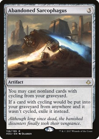 Abandoned Sarcophagus [Hour of Devastation] | Fandemonia Ltd