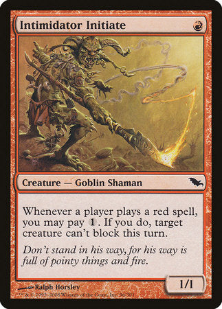 Intimidator Initiate [Shadowmoor] | Fandemonia Ltd