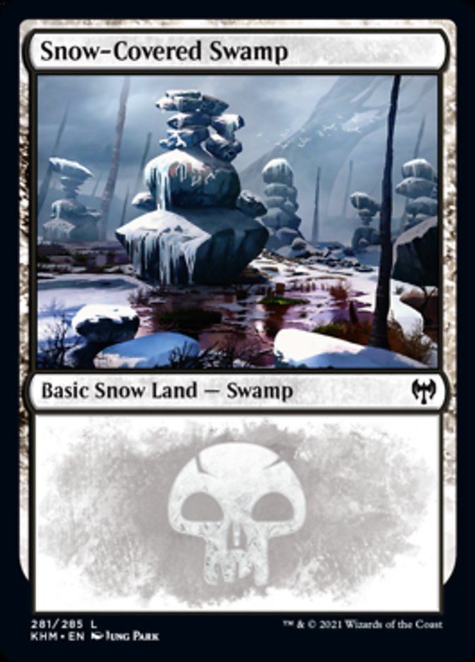 Snow-Covered Swamp (281) [Kaldheim] | Fandemonia Ltd