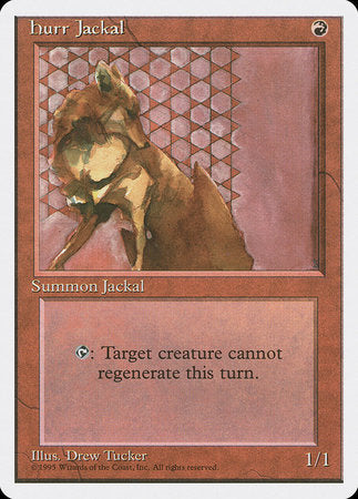 Hurr Jackal [Fourth Edition] | Fandemonia Ltd