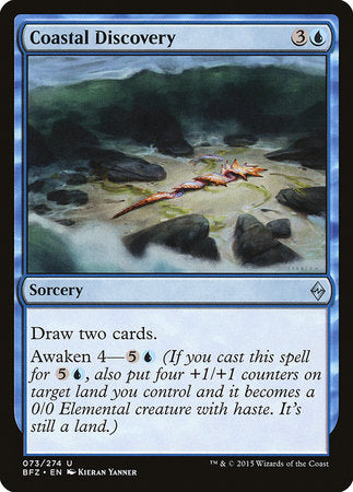 Coastal Discovery [Battle for Zendikar] | Fandemonia Ltd