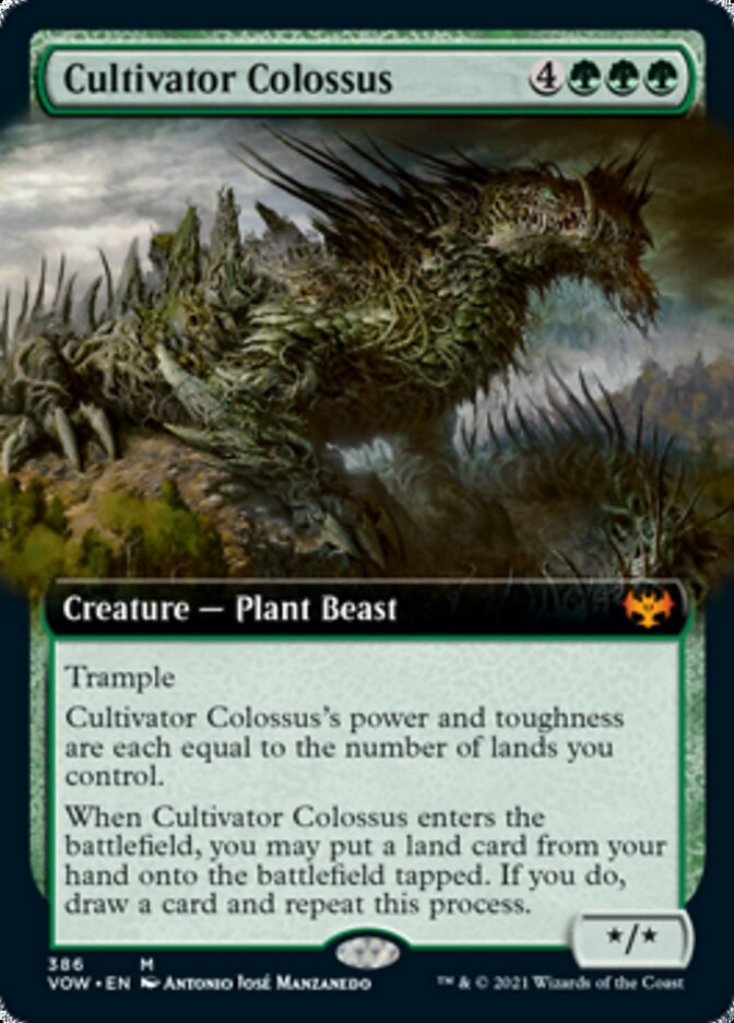 Cultivator Colossus (Extended) [Innistrad: Crimson Vow] | Fandemonia Ltd