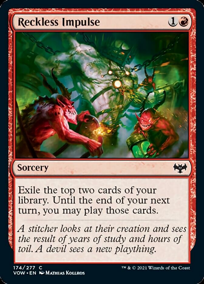 Reckless Impulse [Innistrad: Crimson Vow] | Fandemonia Ltd