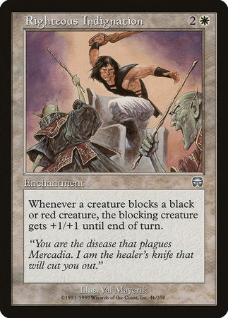 Righteous Indignation [Mercadian Masques] | Fandemonia Ltd