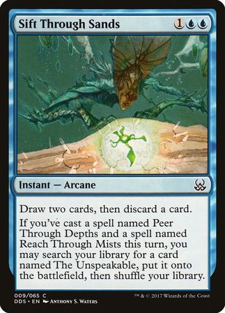 Sift Through Sands [Duel Decks: Mind vs. Might] | Fandemonia Ltd