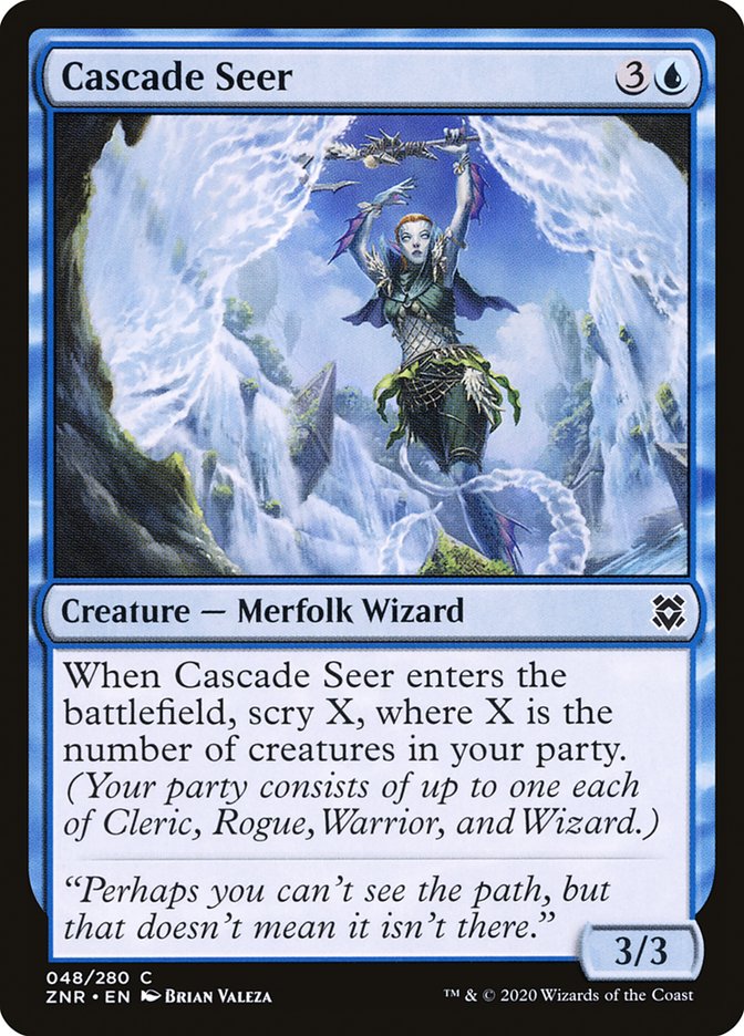 Cascade Seer [Zendikar Rising] | Fandemonia Ltd