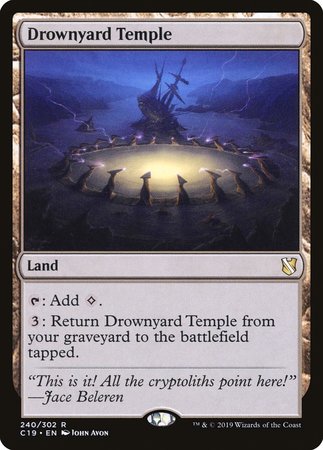 Drownyard Temple [Commander 2019] | Fandemonia Ltd