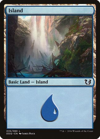 Island (35) [Duel Decks: Blessed vs. Cursed] | Fandemonia Ltd