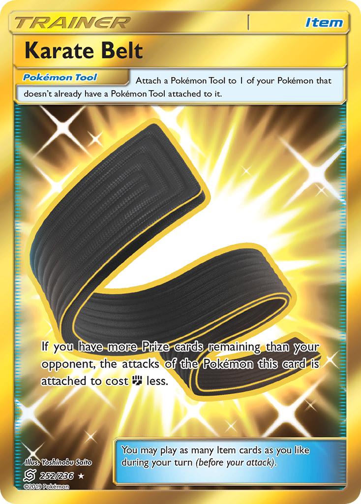 Karate Belt (252/236) [Sun & Moon: Unified Minds] | Fandemonia Ltd