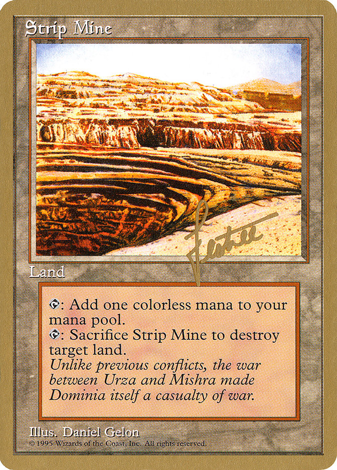 Strip Mine (Bertrand Lestree) [Pro Tour Collector Set] | Fandemonia Ltd