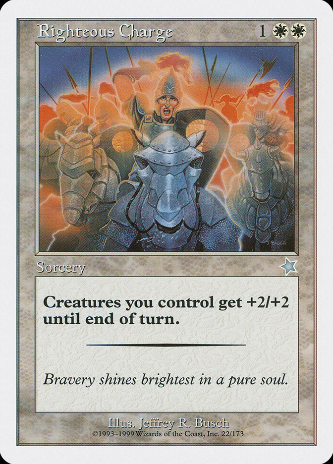 Righteous Charge [Starter 1999] | Fandemonia Ltd