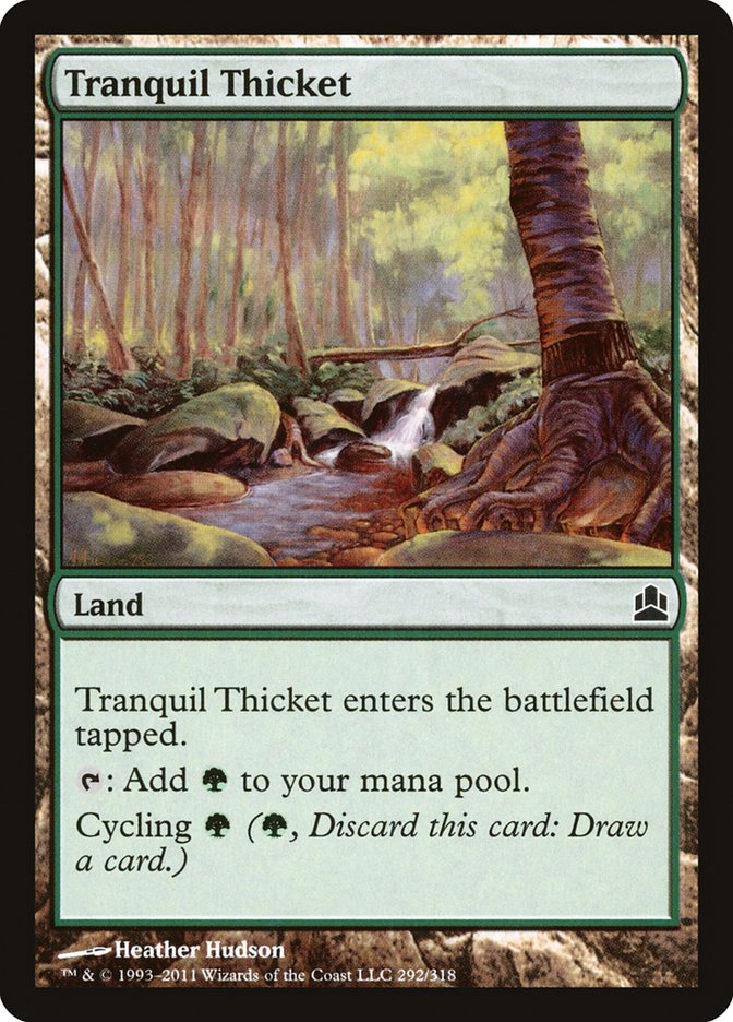 Tranquil Thicket [Commander 2011] | Fandemonia Ltd