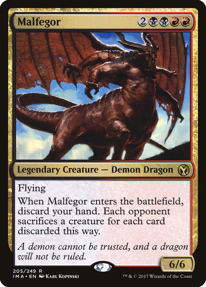 Malfegor [Iconic Masters] | Fandemonia Ltd
