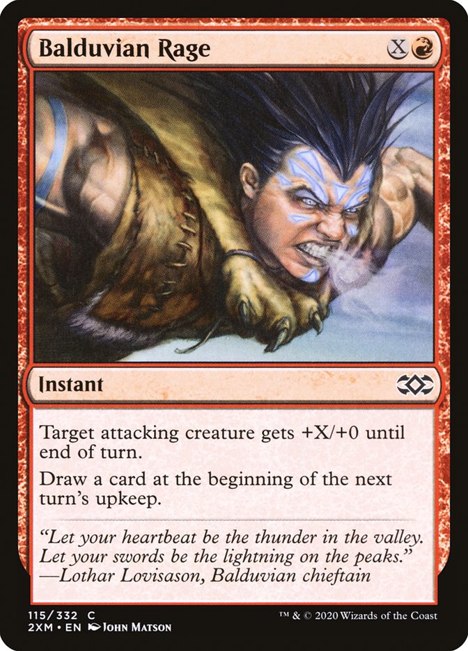 Balduvian Rage [Double Masters] | Fandemonia Ltd