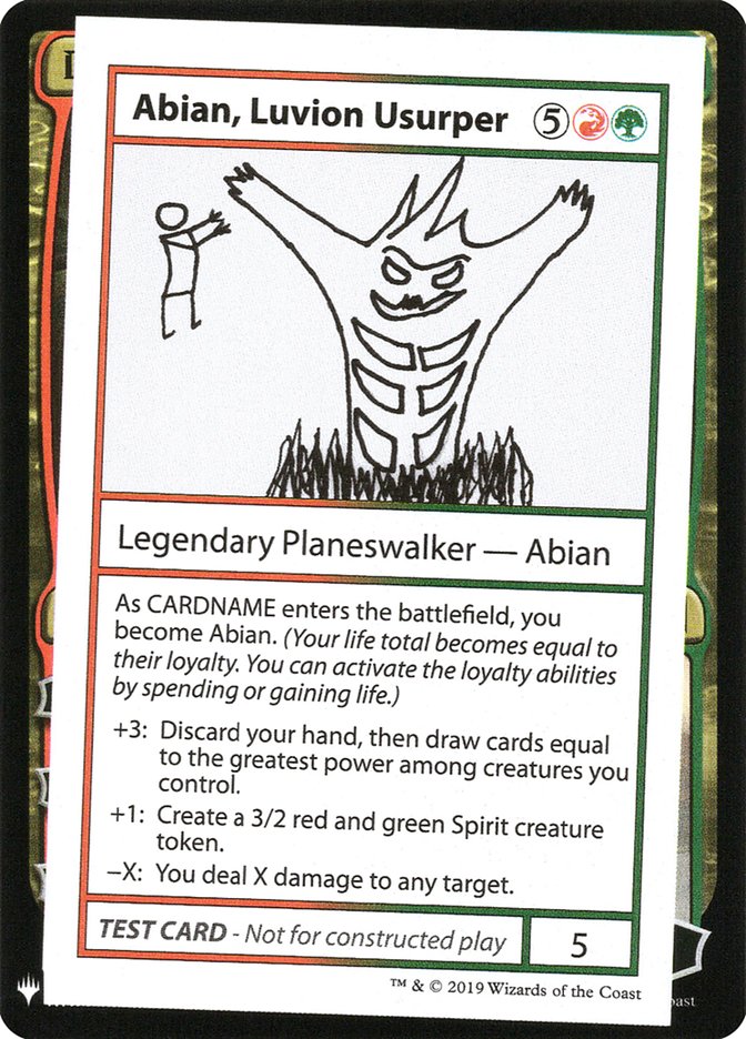Abian, Luvion Usurper [Mystery Booster Playtest Cards] | Fandemonia Ltd