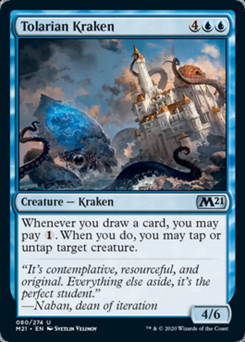 Tolarian Kraken [Core Set 2021] | Fandemonia Ltd
