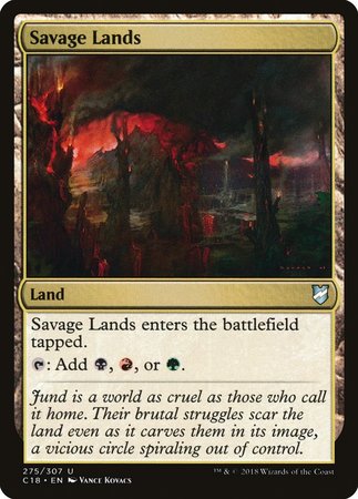 Savage Lands [Commander 2018] | Fandemonia Ltd