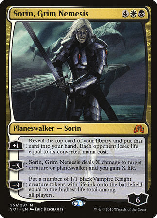 Sorin, Grim Nemesis [Shadows over Innistrad] | Fandemonia Ltd