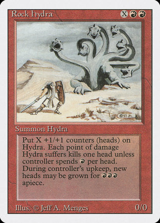 Rock Hydra [Revised Edition] | Fandemonia Ltd