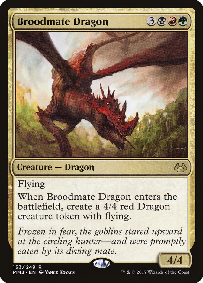 Broodmate Dragon [Modern Masters 2017] | Fandemonia Ltd