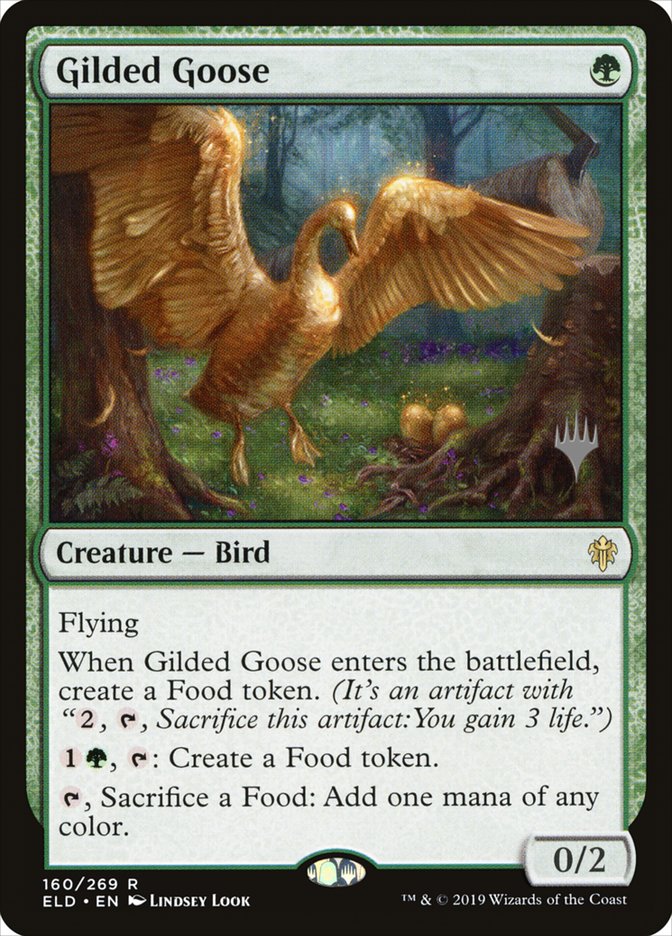 Gilded Goose (Promo Pack) [Throne of Eldraine Promos] | Fandemonia Ltd