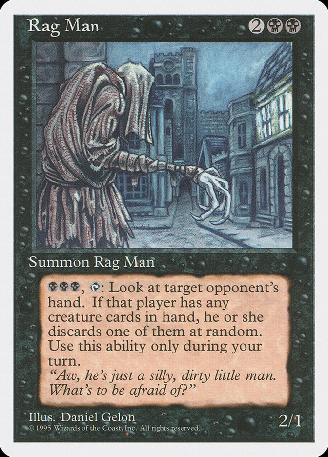 Rag Man [Fourth Edition] | Fandemonia Ltd