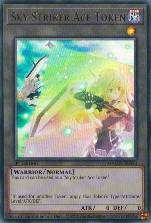 Token: Sky Striker Ace [MAMA-EN013] Ultra Rare | Fandemonia Ltd