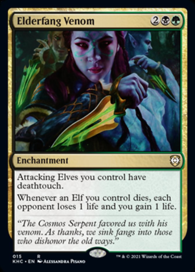 Elderfang Venom [Kaldheim Commander] | Fandemonia Ltd