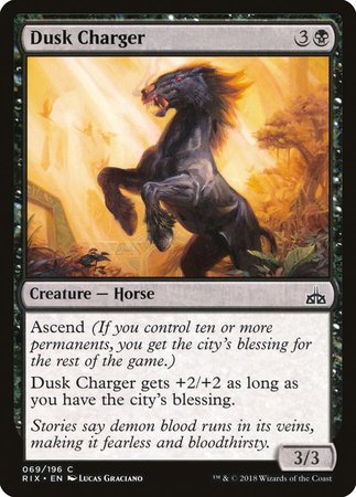 Dusk Charger [Rivals of Ixalan] | Fandemonia Ltd