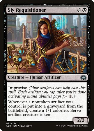 Sly Requisitioner [Aether Revolt] | Fandemonia Ltd