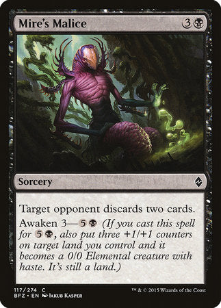 Mire's Malice [Battle for Zendikar] | Fandemonia Ltd