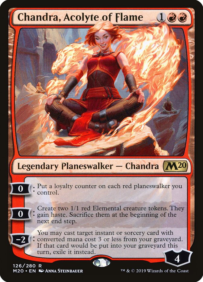 Chandra, Acolyte of Flame [Core Set 2020] | Fandemonia Ltd