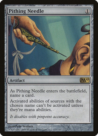 Pithing Needle [Magic 2010] | Fandemonia Ltd