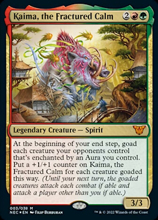 Kaima, the Fractured Calm [Kamigawa: Neon Dynasty Commander] | Fandemonia Ltd