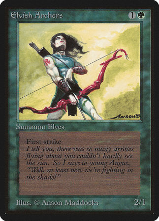 Elvish Archers [Limited Edition Beta] | Fandemonia Ltd