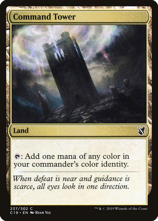 Command Tower [Commander 2019] | Fandemonia Ltd