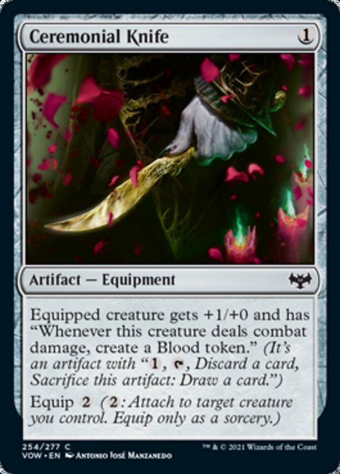 Ceremonial Knife [Innistrad: Crimson Vow] | Fandemonia Ltd