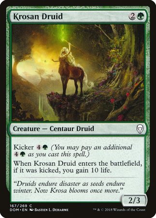 Krosan Druid [Dominaria] | Fandemonia Ltd