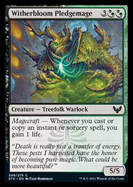 Witherbloom Pledgemage [Strixhaven: School of Mages] | Fandemonia Ltd
