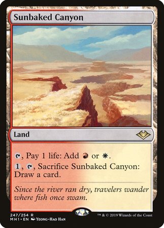 Sunbaked Canyon [Modern Horizons] | Fandemonia Ltd
