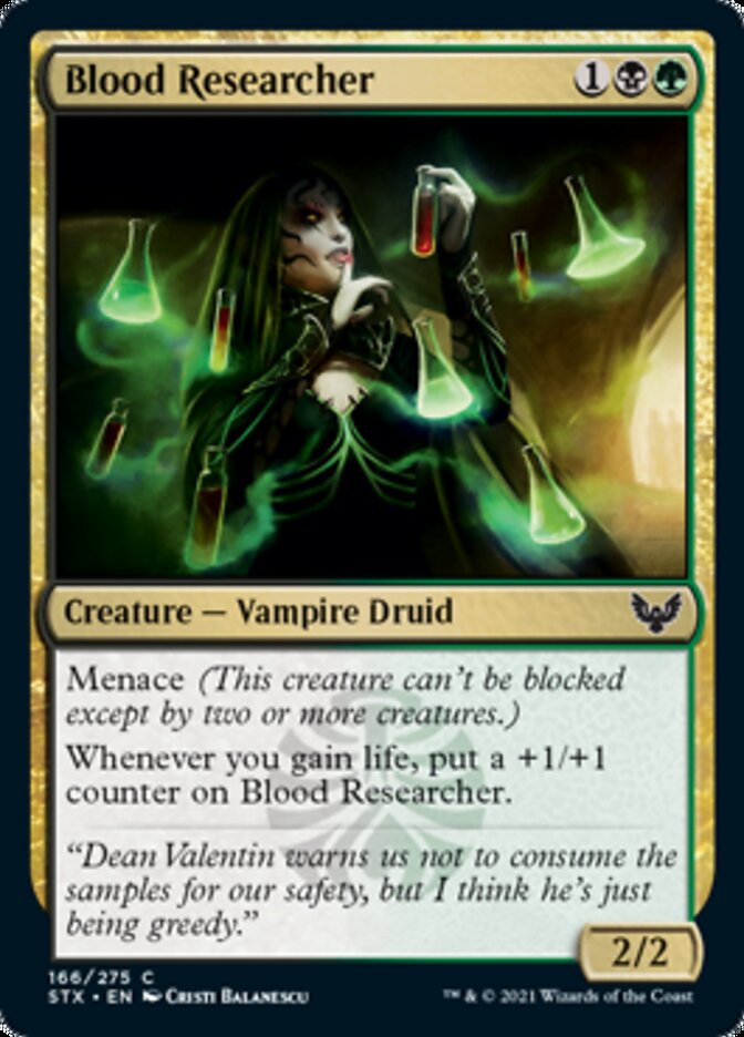 Blood Researcher [Strixhaven: School of Mages] | Fandemonia Ltd