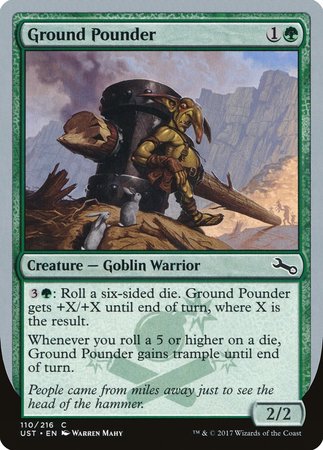 Ground Pounder [Unstable] | Fandemonia Ltd