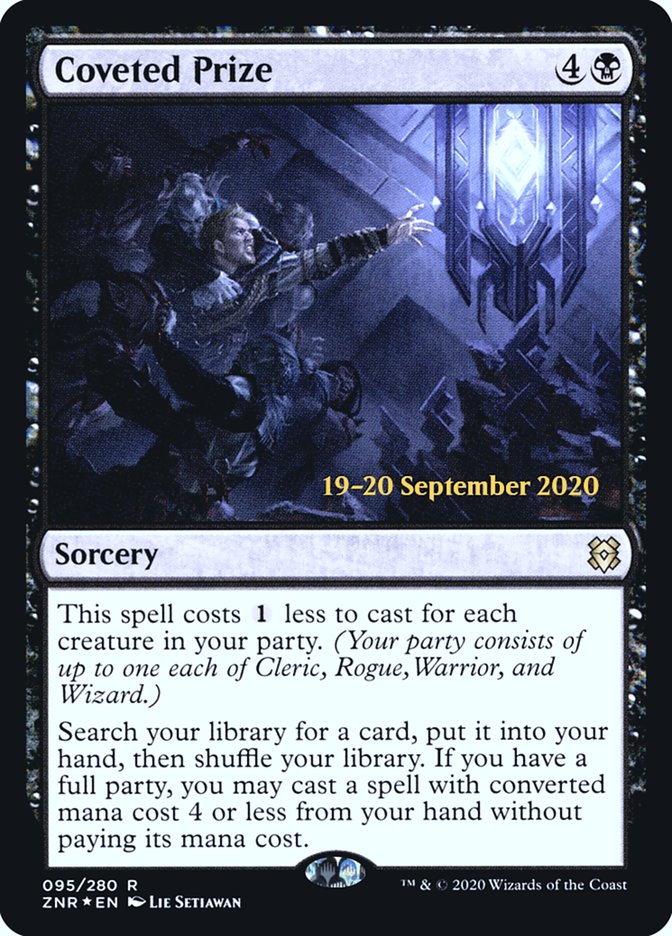 Coveted Prize  [Zendikar Rising Prerelease Promos] | Fandemonia Ltd