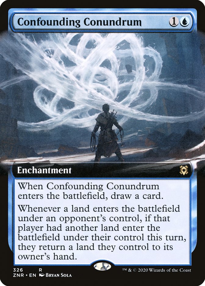 Confounding Conundrum (Extended Art) [Zendikar Rising] | Fandemonia Ltd