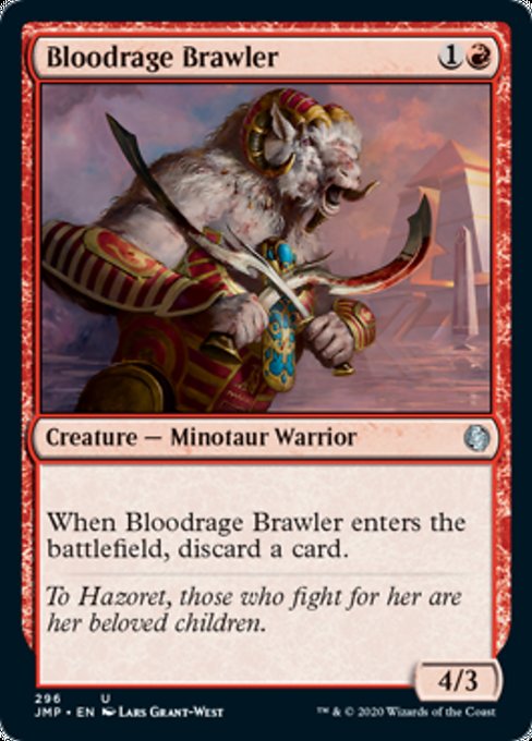 Bloodrage Brawler [Jumpstart] | Fandemonia Ltd