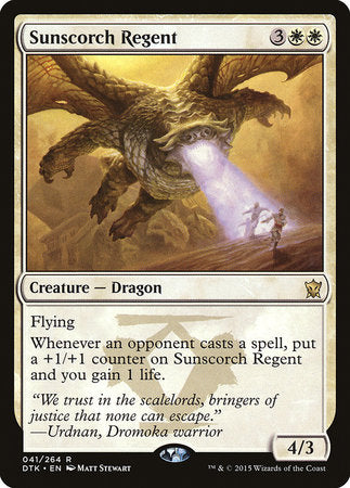 Sunscorch Regent [Dragons of Tarkir] | Fandemonia Ltd