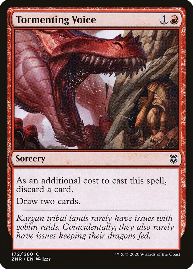 Tormenting Voice [Zendikar Rising] | Fandemonia Ltd