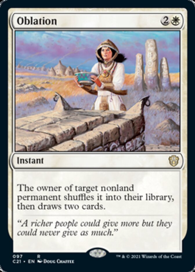 Oblation [Commander 2021] | Fandemonia Ltd